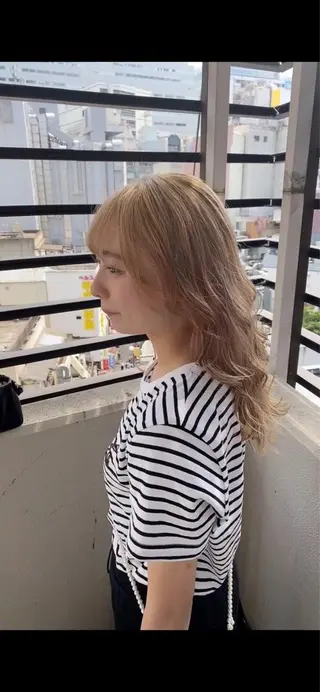 セミロング パーマ/レイヤー 🐯ヒョウガ🐯のヘアスタイル