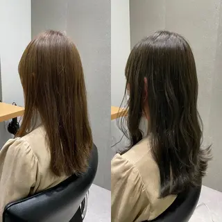 ショート カラー 髪質改善ヘアケア 艶髪特化/上田のヘアスタイル