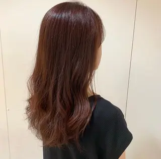 カラー 山口 莉奈のヘアスタイル