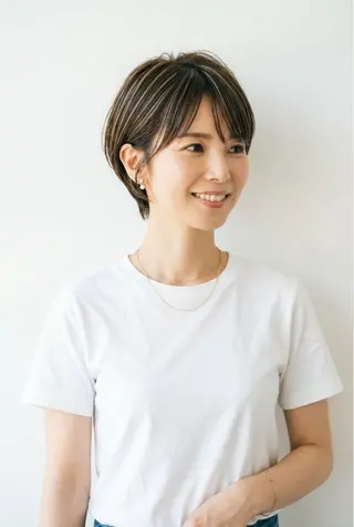 ショート デュファブル　高橋 慶一のヘアスタイル