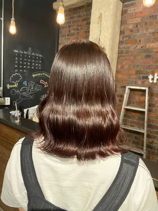カラー the BRIDGE 加藤みのりのヘアスタイル