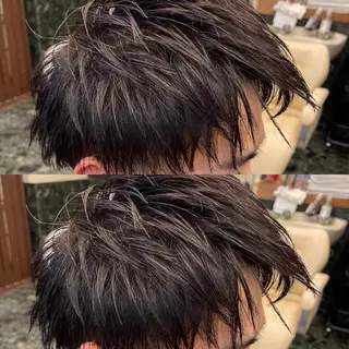ショート メンズ 堀江/レイヤーカット /髪質改善のヘアスタイル