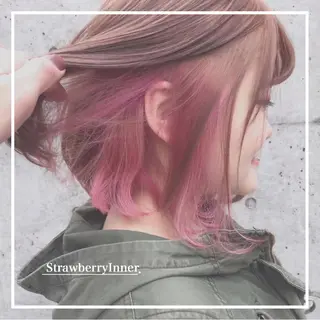 ショート カラー ヘアアレンジ 💕ブリーチ/ヘアメ 🎀YUUKAのヘアスタイル
