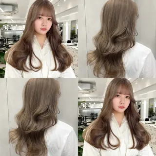 ロング カラー ✨レイヤーカット 海外ヘア/原宿✨のヘアスタイル