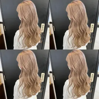 ロング カラー ✨縮毛矯正✖︎顔周り レイヤー✨ナカムラのヘアスタイル