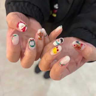 ネイル 栗田 ゆう子のネイルデザイン