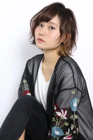 ショート カラー 髪質改善/縮毛矯正 /青山 早希🐾のヘアスタイル