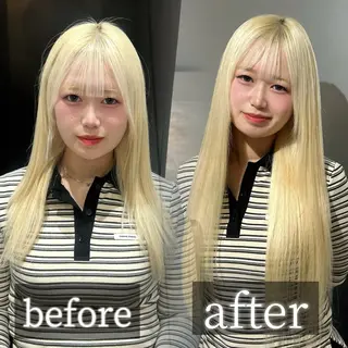 ロング 透明感×韓国ヘア 🇰🇷きららのヘアスタイル