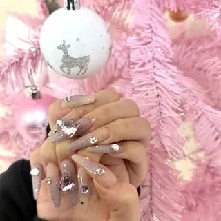 ロング nailsalon Mii四ツ橋店のネイルデザイン