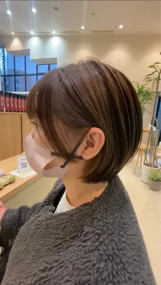 ショート カラー プルエクステ/透明感 カラー✨KAZUKIのヘアスタイル