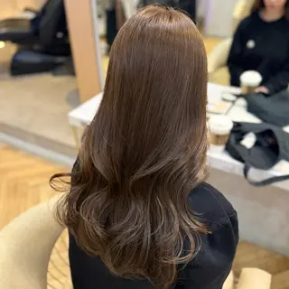 ロング 韓国ヘア/艶髪/ 透明感カラー/つぐみのヘアスタイル