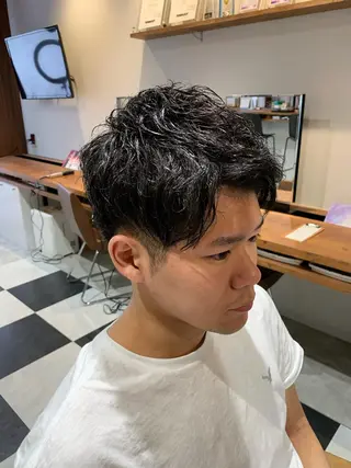 ショート 坪井 彰吾のヘアスタイル