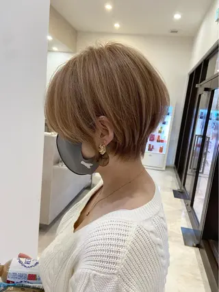 ショート 廣庭 勇人のヘアスタイル