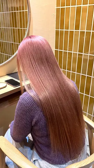 ロング カラー amane ⟡のヘアスタイル