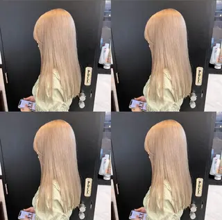 ロング カラー 髪質改善 /絹髪🫧ゆたかのヘアスタイル