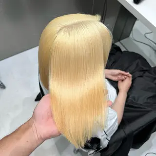 セミロング カラー ✨髪質改善艶カラー✨ リュウトのヘアスタイル
