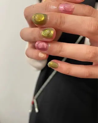 ネイル kiii.__ ✴︎*のネイルデザイン