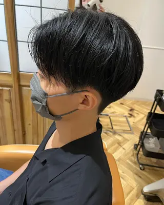 ショート カラー メンズ 🌿ヤマグチ ユウキ🌿のヘアスタイル