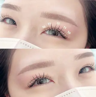 マツエク・マツパ VERY天王寺 糸田川のマツエク・マツパデザイン