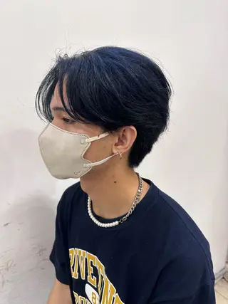 ショート カラー メンズ REM/荻窪 takeruのヘアスタイル