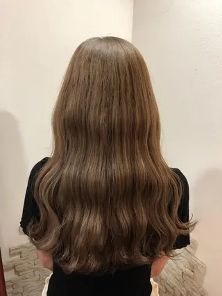 ロング 藤本 夢のヘアスタイル