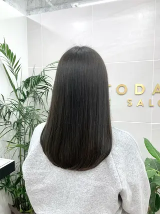 セミロング カラー 本格ヘッドスパ🌿 ×ヘア 佐藤のヘアスタイル