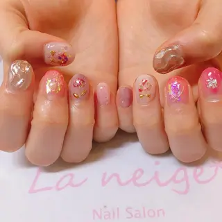 ネイル La neige* yuki 🐩🌙のネイルデザイン