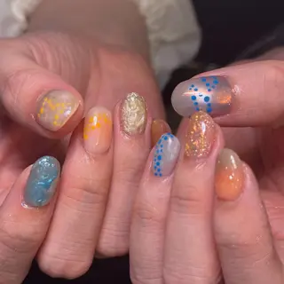 ネイル supe_ YAHATAのネイルデザイン