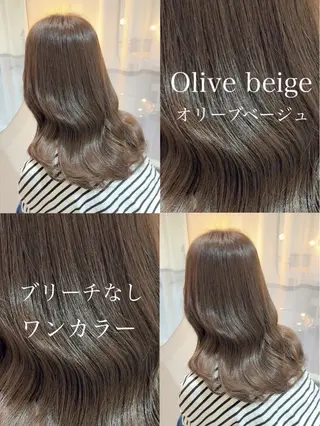 カラー 似合わせバランス得意 青野さくらのヘアスタイル