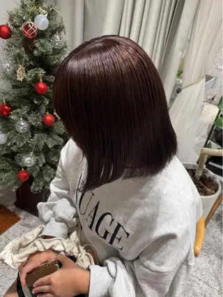 ショート カラー 暖色カラー/ パリジェンヌ💟みくのヘアスタイル