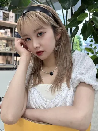 ロング *上品ヘア🤎銀座 技術モデル募集中🥣のヘアスタイル