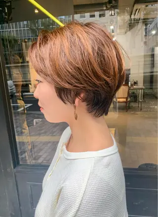 ショート ショート・ボブ ・ウルフ✂︎IMAIのヘアスタイル