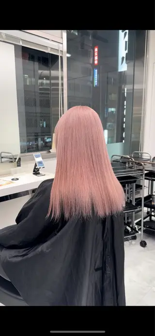 ロング カラー 透明感カラー/ ブリーチ/💓パタオのヘアスタイル