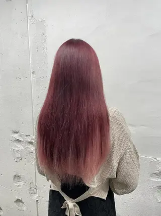 ロング カラー 🧡艶髪ちゅるん髪 🫧🧡YUKI❄️のヘアスタイル