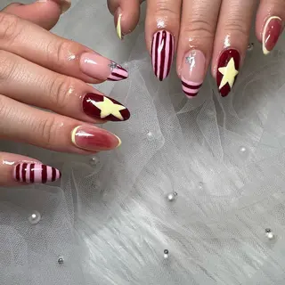ネイル E  nail 風羽のネイルデザイン