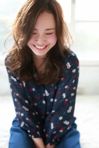 ロング カラー パーマ 🌸銀座一丁目/美髪 矯正🌸山田 隆介のヘアスタイル