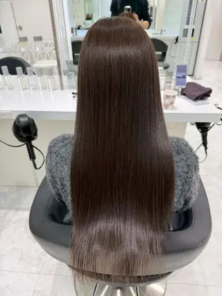 カラー 上品顔周りレイヤー 🥀トレンドスタイルのヘアスタイル