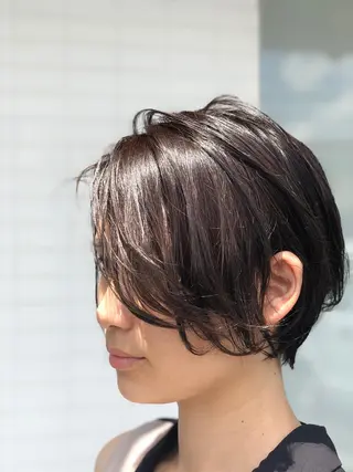 ショート 菊池 幹のヘアスタイル