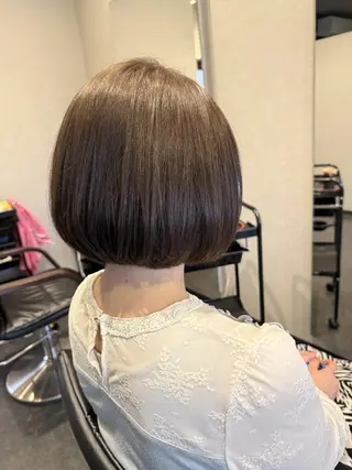 ショート 髪質改善⚡️カラー 🍀武久 誠🍀のヘアスタイル