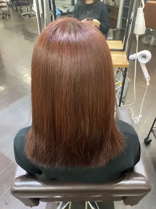 ロング カラー ヘアアレンジ 🍒ᩚ名駅/艶髪 縮毛矯正/あゆ🍒ᩚのヘアスタイル