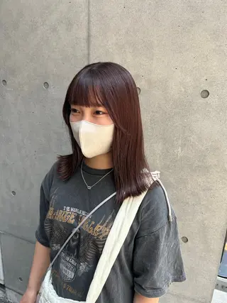 セミロング 門前仲町 / Natsumi.のヘアスタイル