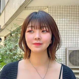 ミディアム カラー ヘアアレンジ メンズ キッズ ネイル マツエク・マツパ アイブロウ メンズ眉毛サロン⚪️ マユクリア名古屋栄店の眉毛・アイブロウイメージ