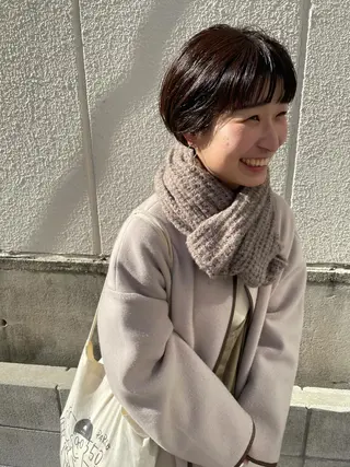 ショート さの あやねのヘアスタイル