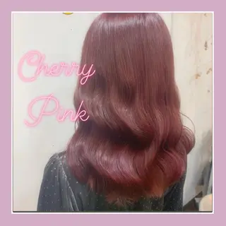 セミロング テラダ ココロのヘアスタイル