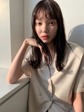 カラー カラーモデル募集/ あやね☁໒꒱·ﾟのヘアスタイル