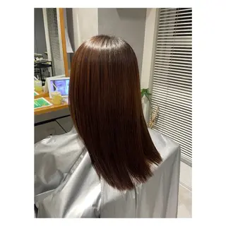セミロング 石橋 咲のヘアスタイル