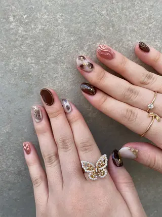 ネイル 【似合わせ提案】鈴木 舞のネイルデザイン