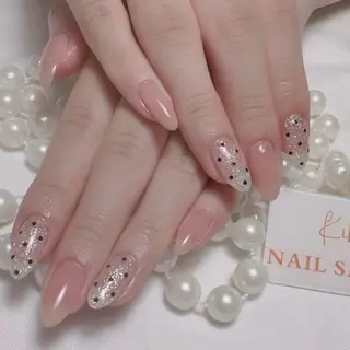 ネイル 💕鈴木ユリ パラジェル/オフ無料のネイルデザイン
