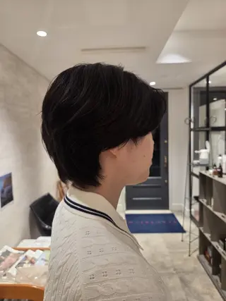 ショート パーマ ✨カット✨ 小田　なつめのヘアスタイル