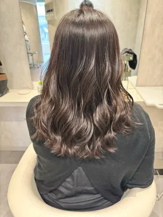 ロング デジタルパーマ💫/ 似合わせカット✂️のヘアスタイル